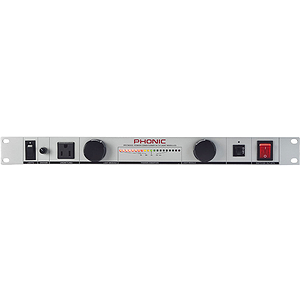 Phonic PPC 9000  8-Outlet Power Conditioner with Light Modules and Surge Protection