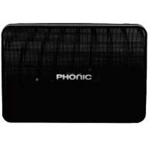 Phonic SEp207B - Powered 6 1/2 inch 20 Watt Molded Speaker - Black