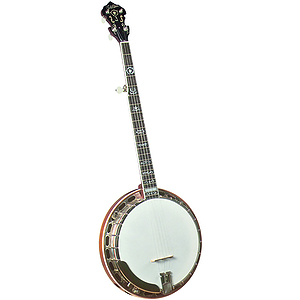 Gold Star GF-100W Banjo - Wreath Inlays