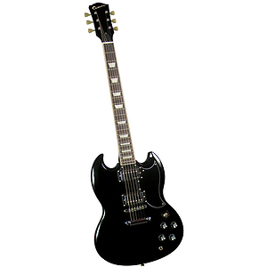 Gladiator GG-276 SG-Style Electric Guitar - Black
