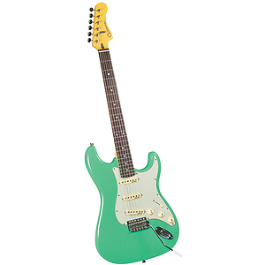 Gladiator GL-211 S-Style Electric Guitar - Vintage Green