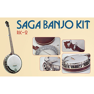 Saga RK-2 Make-Your-Own Resonator banjo Kit