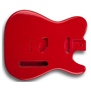 Golden Gate S-304 T Style Guitar Body - Fiesta Red