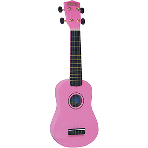 Mahalo U-30PK Soprano Ukulele - Pink w/Gig Bag
