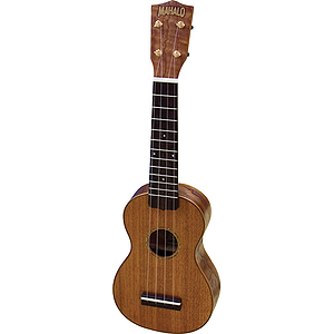 Mahalo U-350 Deluxe Soprano Ukulele w/Gig Bag
