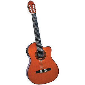 Valencia VG-180CE Cutaway Electric Classical Guitar