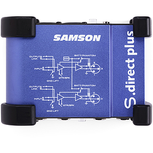 Samson Audio S-Direct Plus Direct Box