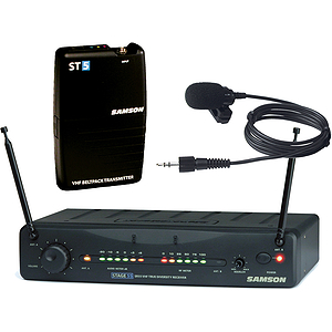 Samson Stage 55 - VHF True Diversity Wireless System w/Lavalier Mic