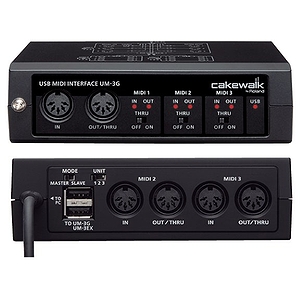Cakewalk UM-3G 3x3 USB MIDI Interface