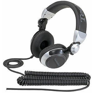 Technics RP-DJ1200 Pro DJ Headphones w/coiled cord