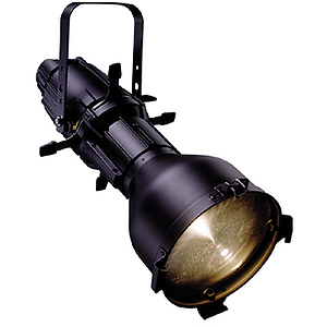 ETC Source Four Ellipsoidal, model 410 (10-degree) - Black - unterminated wires (plug sold separately)