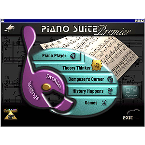 Adventus Piano Suite Basic for Windows - Piano Instruction Software