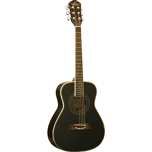 Oscar Schmidt OGHSB 34" Children's Acoustic Guitar - Steel String, Black