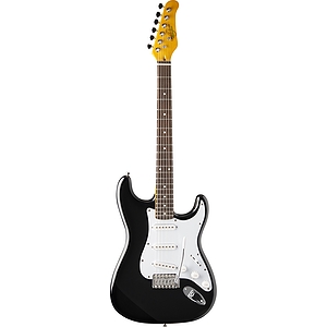 Oscar Schmidt 3/4-size Children's Electric Guitar - Black
