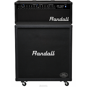 Randall KH120RHS Kirk Hammett Signature Series Half-Stack Package - 120-watt head with 4 x 12 cabinet