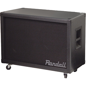Randall R212CBP MTS Series 120-Watt 2x12 Guitar Speaker Cabinet - Black Vinyl & Palomino Grill
