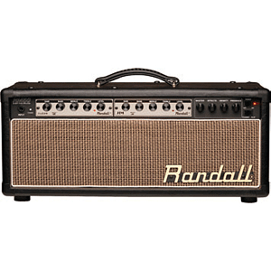 Randall RM50HBP MTS Series 50-Watt Modular Guitar Tube Amplifier Head - Black Vinyl & Palomino Grill - Unloaded