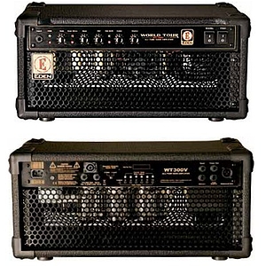 Eden WTB300V World Tour Black Series Bass Guitar Amplifier Head - 300w @ 4 or 8 ohms