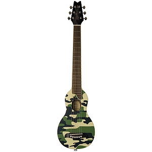 Washburn Rover Travel Guitar - Camouflage