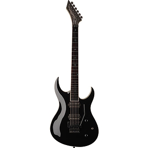 Washburn WM24VBK HM "Heavy Metal" Series Electric Guitar with Gig Bag - Metallic Silver