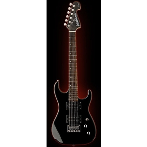 Washburn X5 3/4-size Electric Guitar with gig bag - Black