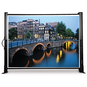 Buhl Compact Portable Screen, 50" x 50"