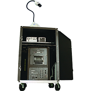 Buhl Sound Blaster Security Media Cart with 80 Watt PA and Document Camera