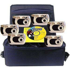 Camera Explorer Kit, Six Cameras with Flash, CD ROM, Curriculum Guide, Nylon Carry Case