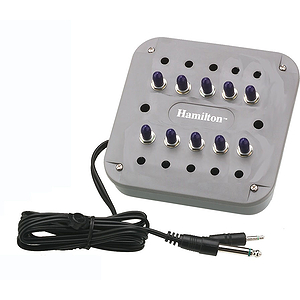 Hamilton Electronics Jackbox, 8 Postion, Stereo, Individual Volume Controls