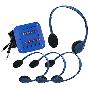 Hamilton Electronics Kids lab pack with personal headphones and jackbox