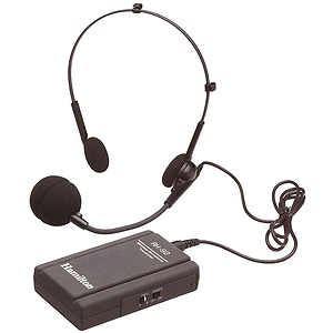 Hamilton Electronics Universal Wireless Microphone System, Head Worn Mic, Belt Pack Transmitter, Receiver
