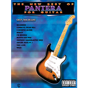 Pantera - New Best Of  For Guitar