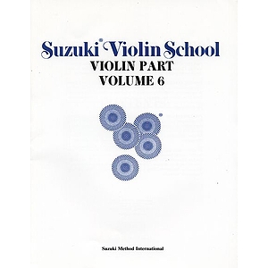 Suzuki Violin School Violin Part Volume 6