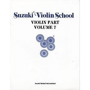 Suzuki Violin School Violin Part Volume 7