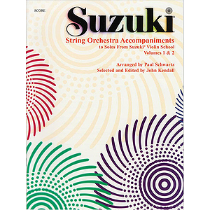 String Orchestra Accompaniments To Solos From Volumes 1 & 2 Score