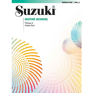 Suzuki Guitar School Guitar Part Volume 4
