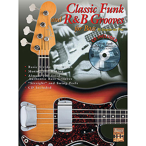 Classic Funk And R&b Grooves For Bass CD Included
