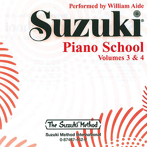 Suzuki Piano School CD Volumes 3 & 4 (Performed By William Aide)