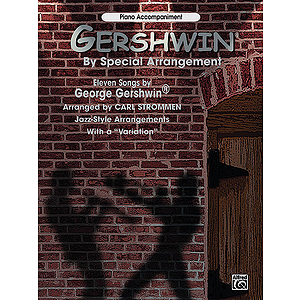 Gershwin By Special Arrangement Piano Acc Book Only