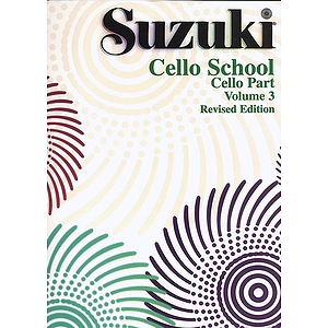 Suzuki Cello School Cello Part Volume 3 (Revised )