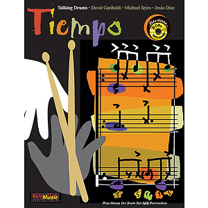 Tiempo Talking Drums Play-Along For Drum Set And Percussion CD Included