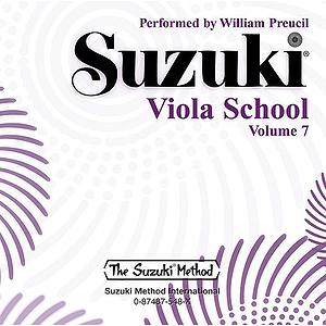 Suzuki Viola School CD Volume 7 (Performed By William Preucil)