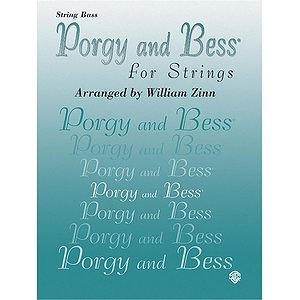 Porgy And Bess For Strings String Bass