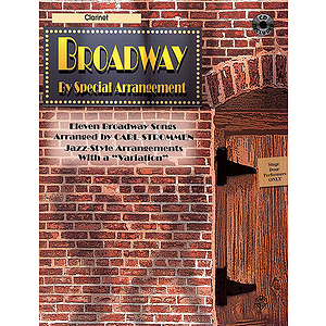 Broadway By Special Arrangement Clarinet Book And CD
