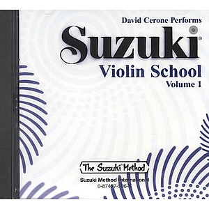 Suzuki Violin School CD Volume 1 (Performed By David Cerone