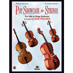 Pop Showcase For Strings Piano Accompaniment