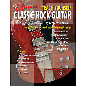 Ultimate Teach Yourself Classic Rock Guitar Book/CD