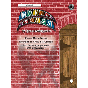 Movie Songs By Special Arrangement Clarinet Book And CD