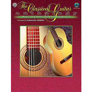 Classical Guitar Anthology Music Of France Germany And Russia CD Included