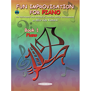 Fun Improvisation For Piano Book 1  Piano Book & CD